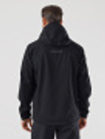 Мужская куртка-виндстоппер софтшелл на флисе БР 221/21870-1_200 Черный