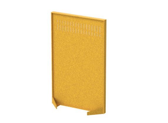 Перегородка с декором "Диаграмма роста" 120х40х160