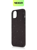 Чехол BROSCORP для Apple iPhone 15 Pro Max (арт.IP15PROMAX-CRYSTAL-BLACK )