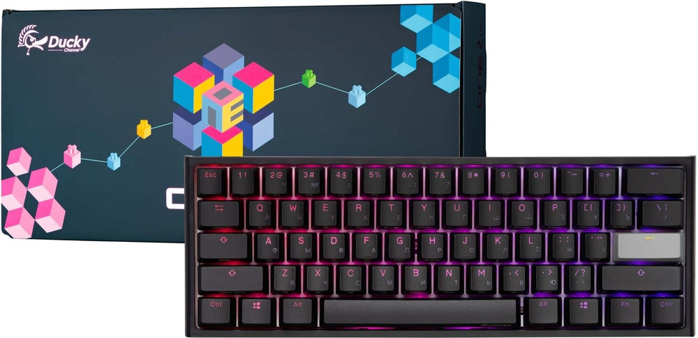Клавиатура Ducky One 2 Mini DKON2061ST-SRUPDAZT1 черный