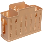 Подставка для столовых приборов пластиковая «Колосок» 19*13*7см 3секции