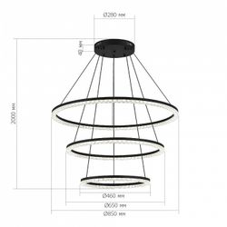 Подвесной светильник ST-Luce EUCLIDICS SL1018.403.03