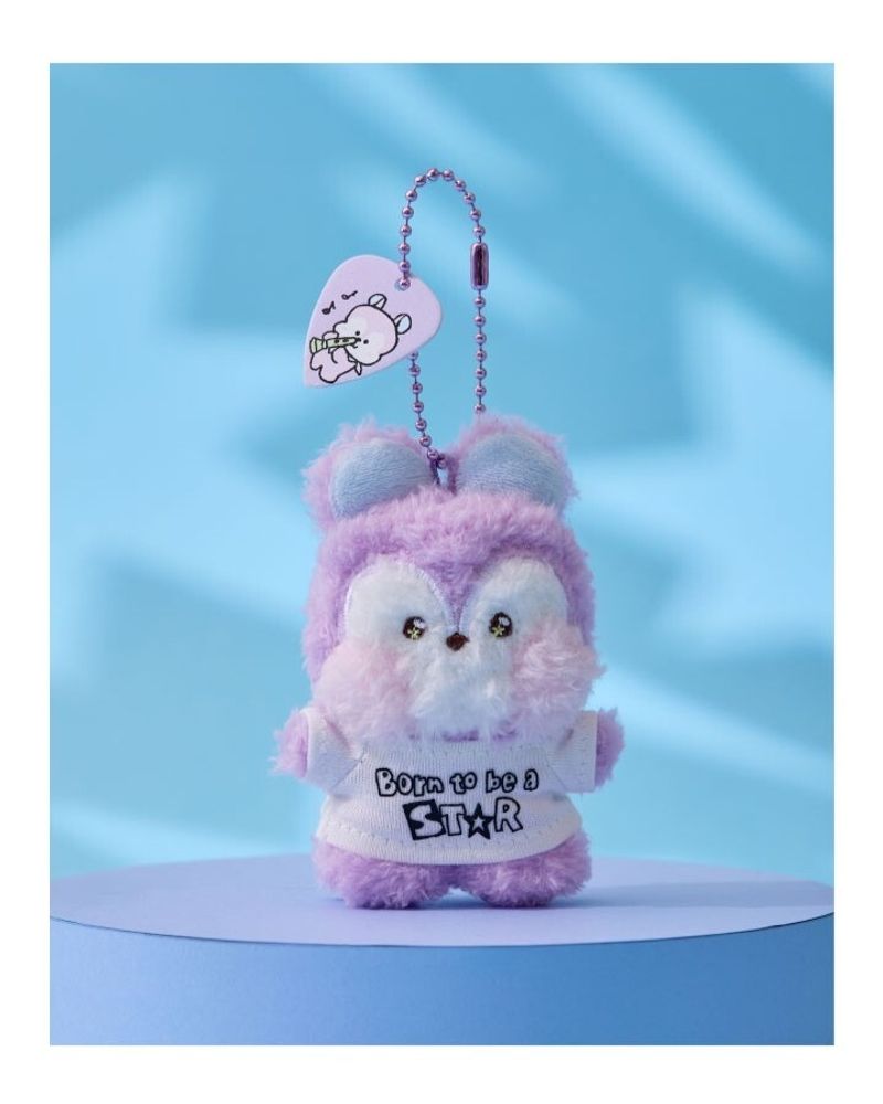 Брелок BT21 - MANG mini PLUSH KEYRING minini BAND