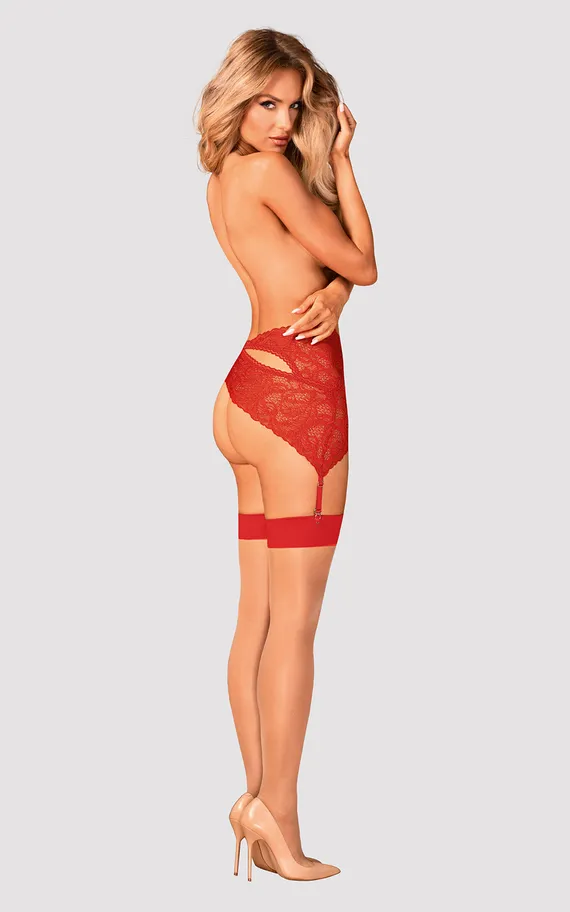 S 814 stockings Red