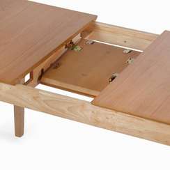 Раздвижной стол Lindo 119-149х75 см, шпон дуба