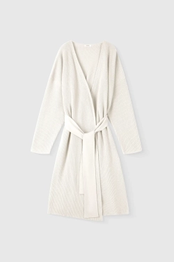 Кардиган макси из шерсти мериноса