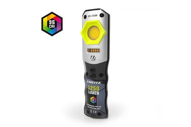 UNILITE CRI-1250R - Инспекционный фонарь CRI 96+, 1250 Lm, 3 цвета + УФ, 5000 mAh