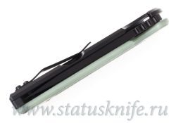 Нож Hoback Kwaiback MK6 Titanium Green G10 M390 DLC Blackфотография - 8
