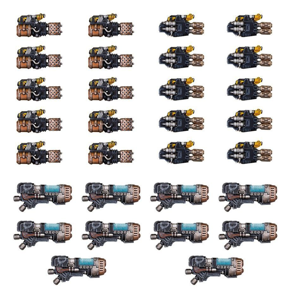 Heavy Weapons Upgrade Set – Heavy Flamers, Multi-meltas and Plasma Cannons