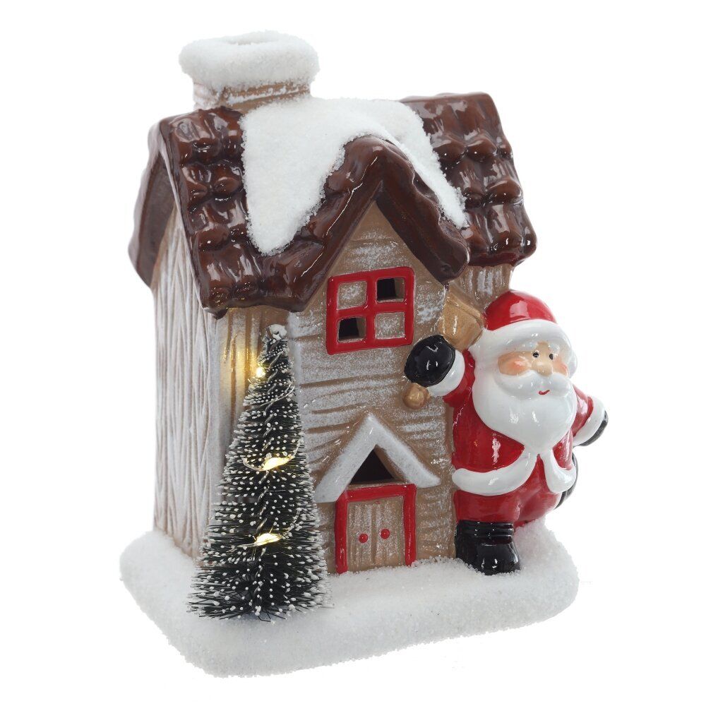 GAEM Фигурка декоративная "Домик" с подсветкой (2хLR44), L13 W9 H15 см