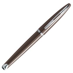 Waterman Carene Frosty Brown Lacquer ST перо золото 18Ct F (S0839700)