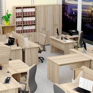 Офисная мебель Стандарт-Pro дуб сонома