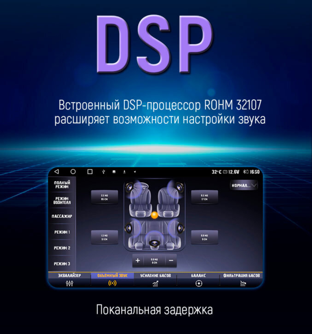 Магнитола для Toyota RAV4 XA40 2012-2019 - Carmedia OL-9607-IJ Android 10, 8-ядер, 4G SIM-слот