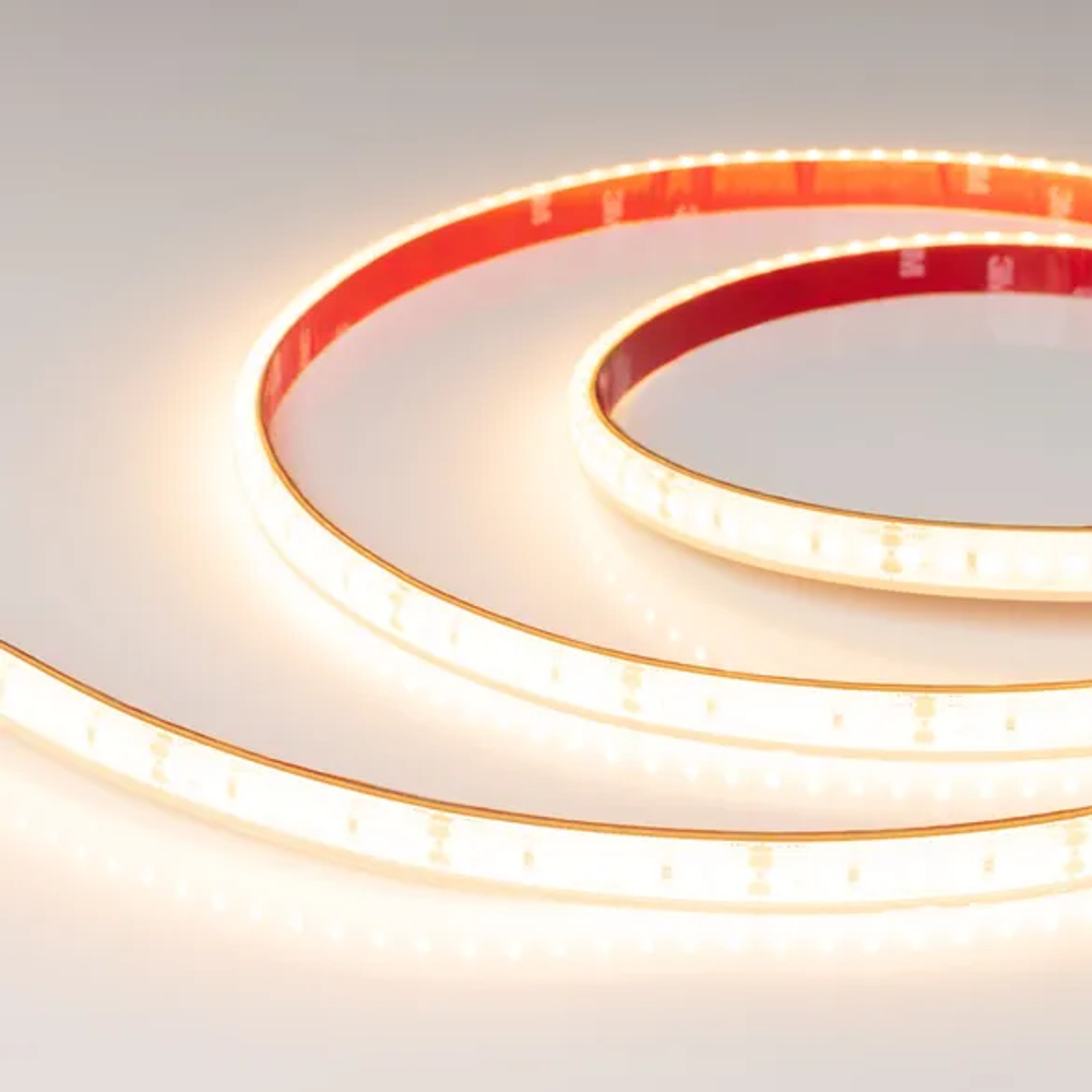 Светодиодная лента герметичная RTW-PFS-A140-12mm 48V Warm2700 (12 W/m, IP68, 20m) (Arlight, -) 057302