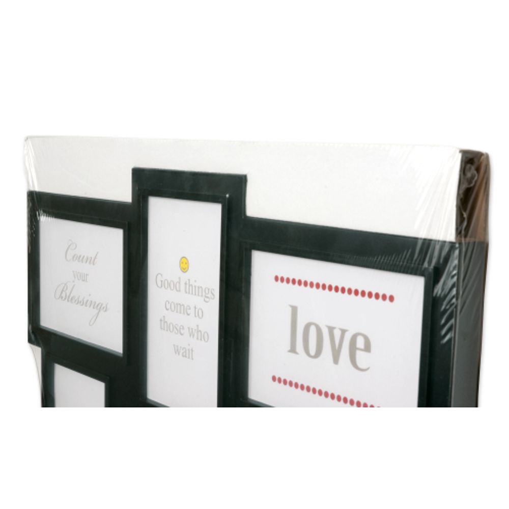 Innova PI03447 фоторамка 21 фото 10*15 Maggiore XV черная, пластик | Innova