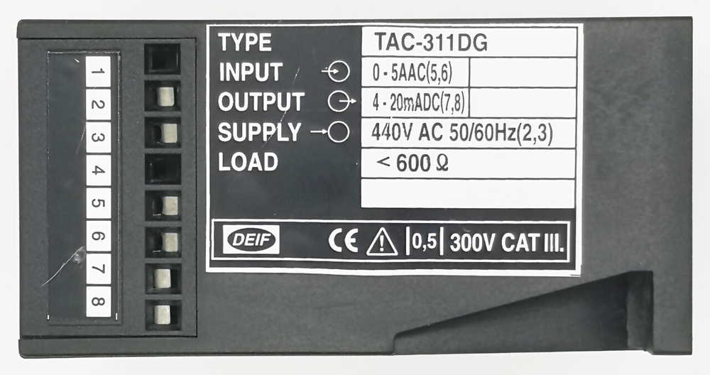 Преобразователь тока DEIF TAC-311DG