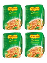 Лапша Роллтон Халяль лагманная с курицей 90 г x 4 шт