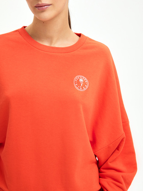 Спортивный костюм женский оранжевый