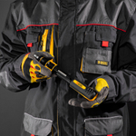 Отвертка реверсивная с револьверным механизмом, 11 шт, сталь S2  Denzel