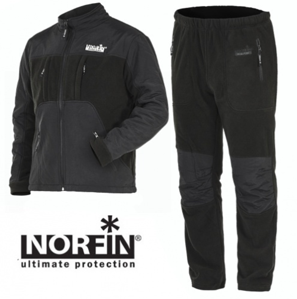 Костюм флисовый Norfin POLAR LINE 2 GRAY, р. XXL, арт. 337105-XXL