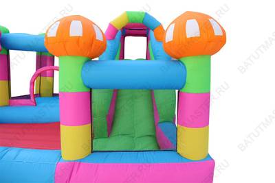 Батут для детей на дачу "Волшебный лес " 3,2*2,8*1,98