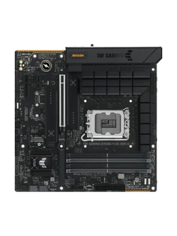 ASUS TUF GAMING B760M-PLUS WIFI II (Socket 1700, mATX, 4xDDR5(192GB),DP/HDMI, 1xPCIe 5.0x16/1xPCIe 4.0x4/1xPCIe 3.0, 1xLAN (2.5GbE), Wi-Fi, BT,4xSATA 6Gb/s, 3xM.2, 1xType-C, 3xUSB 3.2, 4xUSB 2.0)