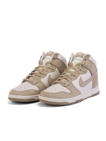 Nike Dunk High Tan Suede White
