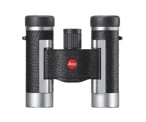 Бинокль Leica SilverLine 8x20, кожа, серебристый корпус