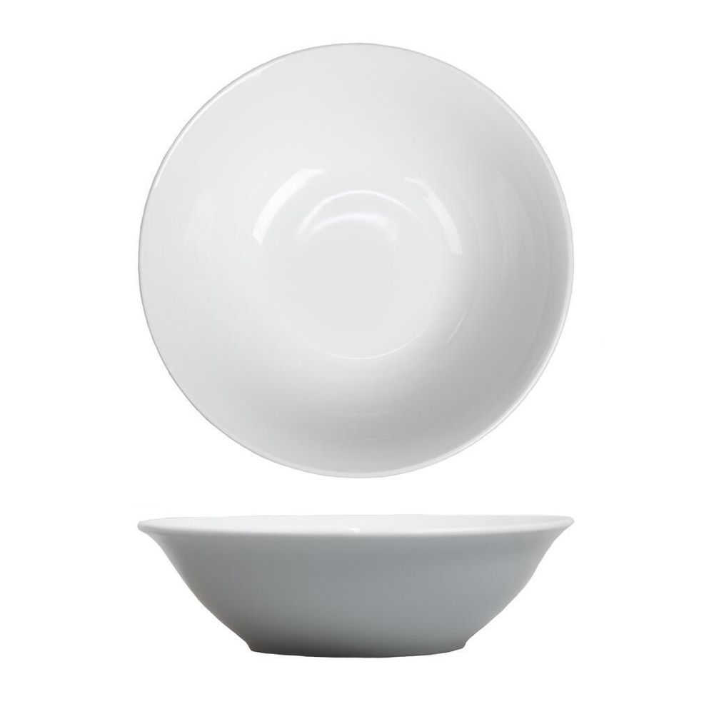 Салатник 1300 мл d 22,8 см h6,1 см белый фарфор Glory P.L. Proff Cuisine [6]