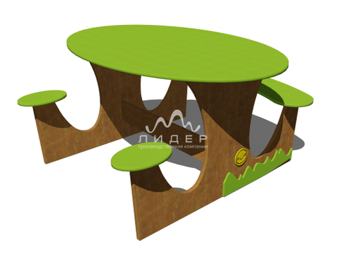 Детский столик для игровой площадки 02024