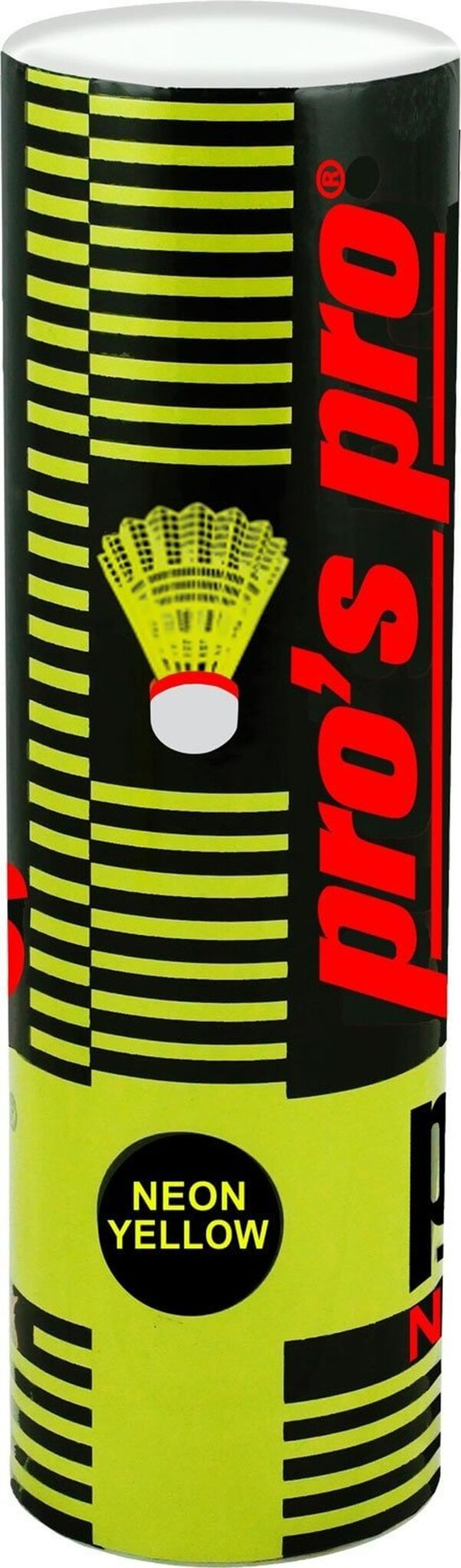 Воланы для бадминтона Pro's Pro Nylon Shuttlecock - neon yellow