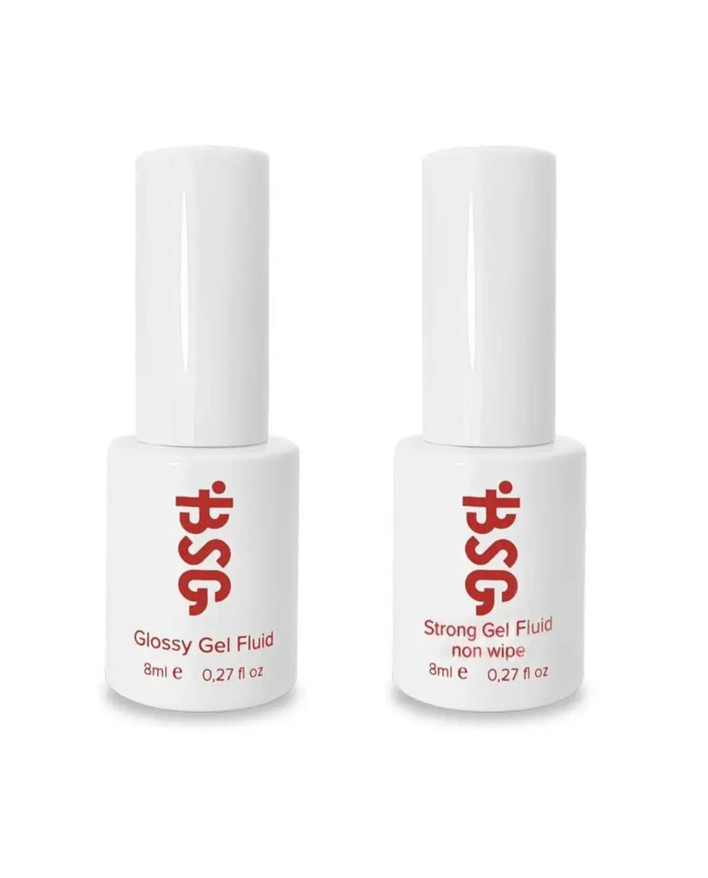 Комплект База Glossy Fluid и Топ Strong Fluid без л/с 8 мл