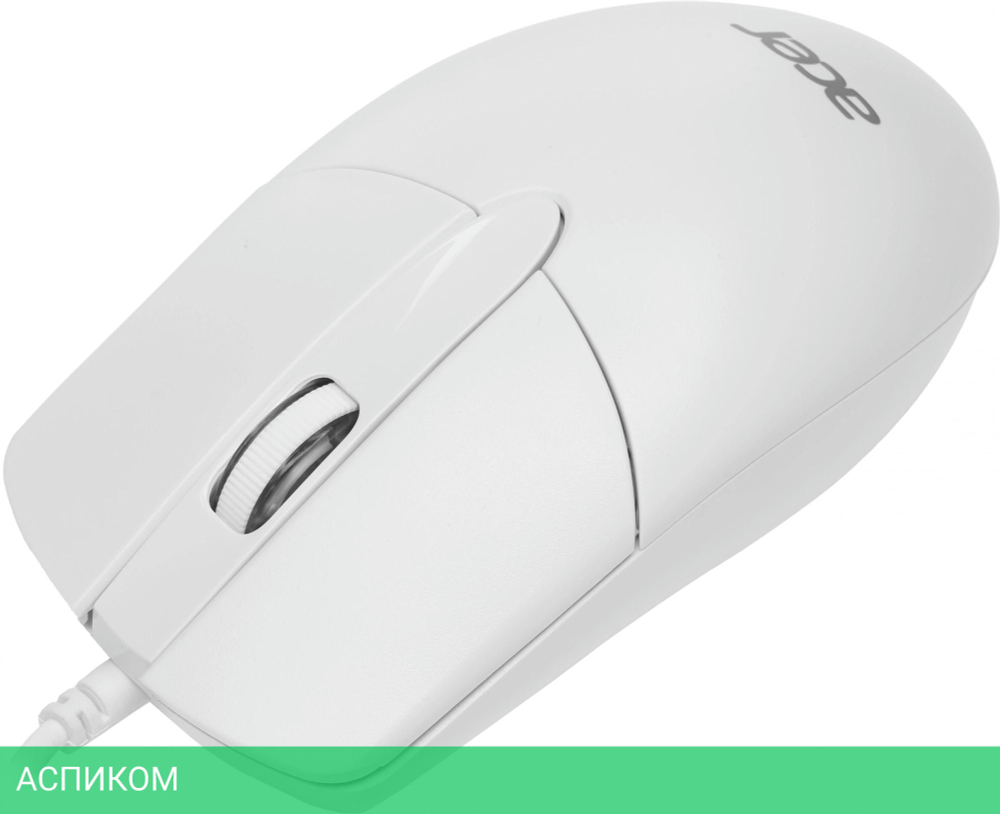 Мышь Acer OMW300 белый (ZL.MCECC.01V)