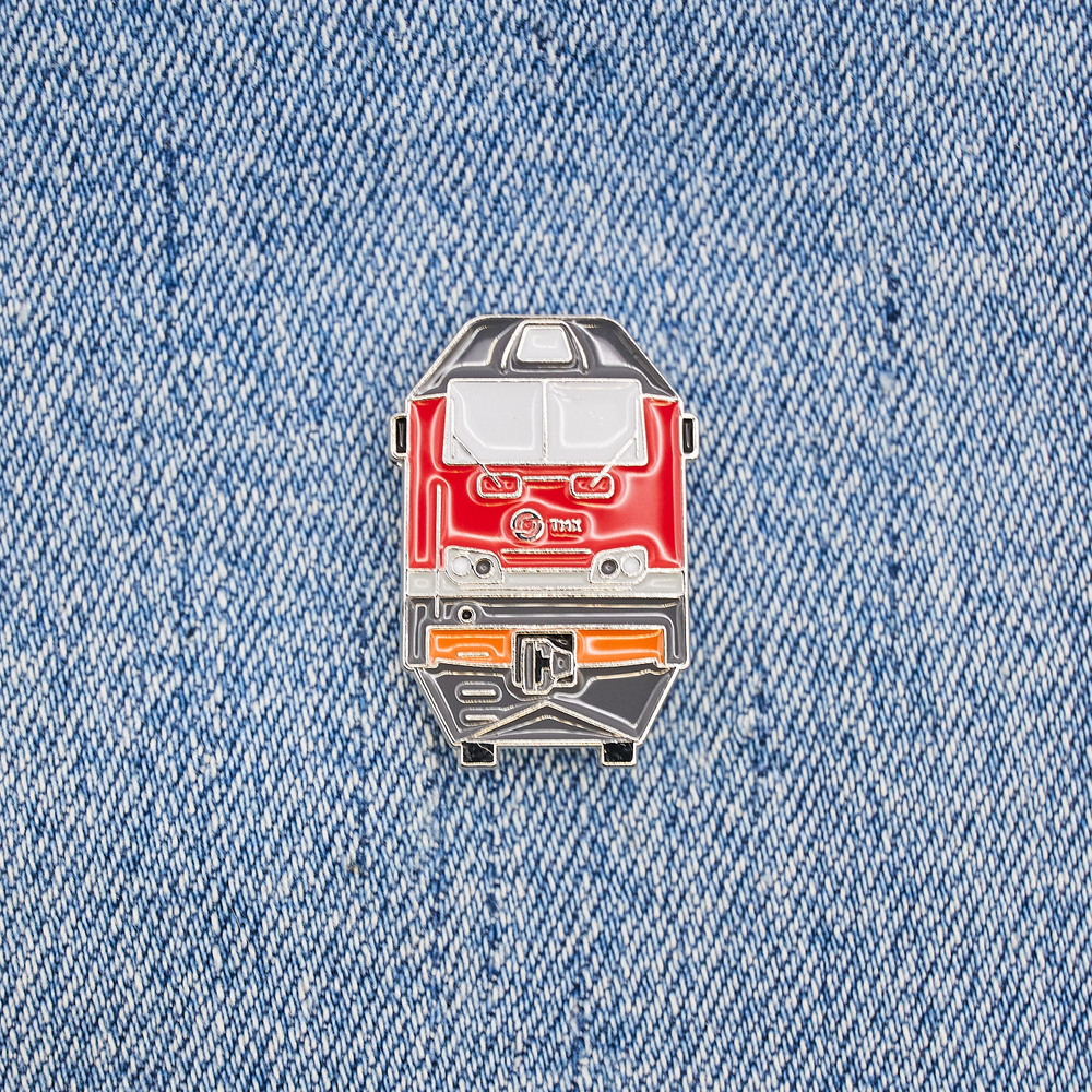 Значок тепловоз 2ТЭ25КМ