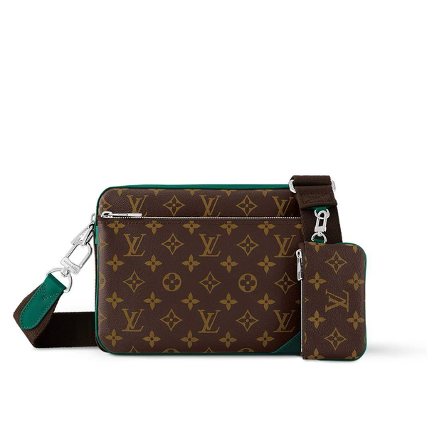 Сумка LV Trio Messenger brown/green