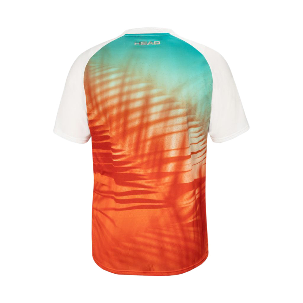 Мужская теннисная футболка Head Performance MC Melbourne T-Shirt Men - tangerine