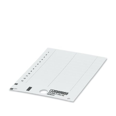 0830365 - US-EMLP (40X10) CUS - Пластиковая табличка