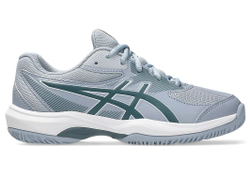 Детские теннисные кроссовки Asics Gel-Game GS - grey blue/ironclad