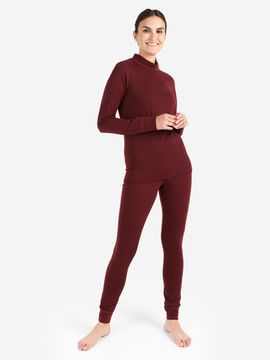 Термобелье женское Rukka Turkia, XS, бордовый