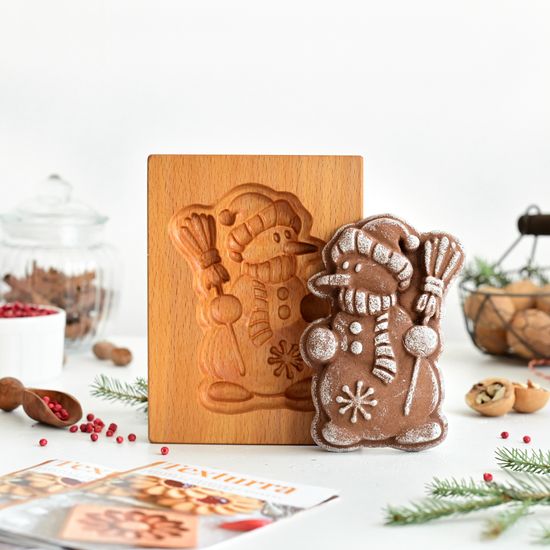 Пряничная форма Снеговик