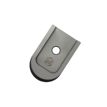 Пятка магазина GP с гравировкой Venom матовая стальная