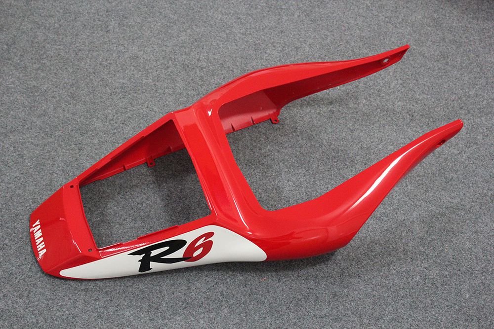 Комплект пластика для мотоцикла Yamaha YZF-R6 98-02 Красно-Черный