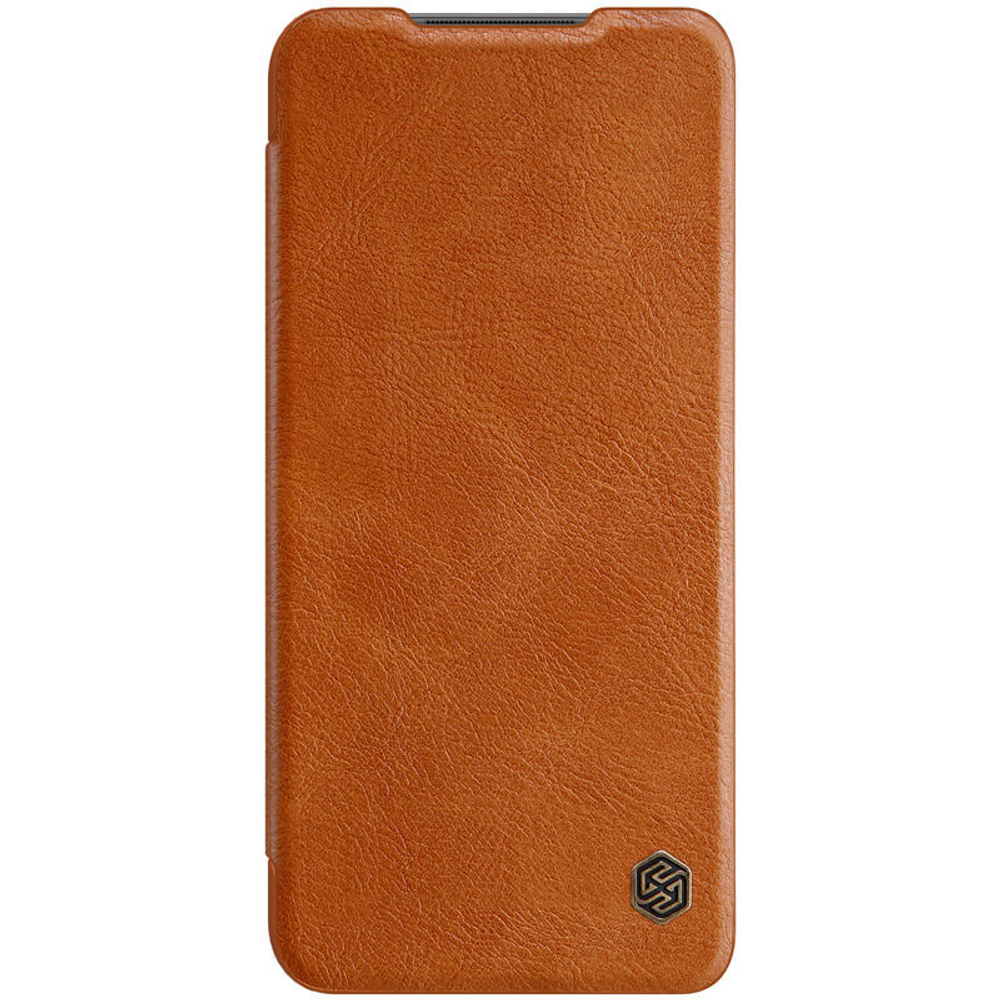 Кожаный чехол-книжка Nillkin Leather Qin для Xiaomi Poco M3 Pro / Redmi Note 10 5G