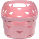 Корзинка для хранения «ЭНИГАРТ», цвет пудровая роза, 30*20.6*13.3см
