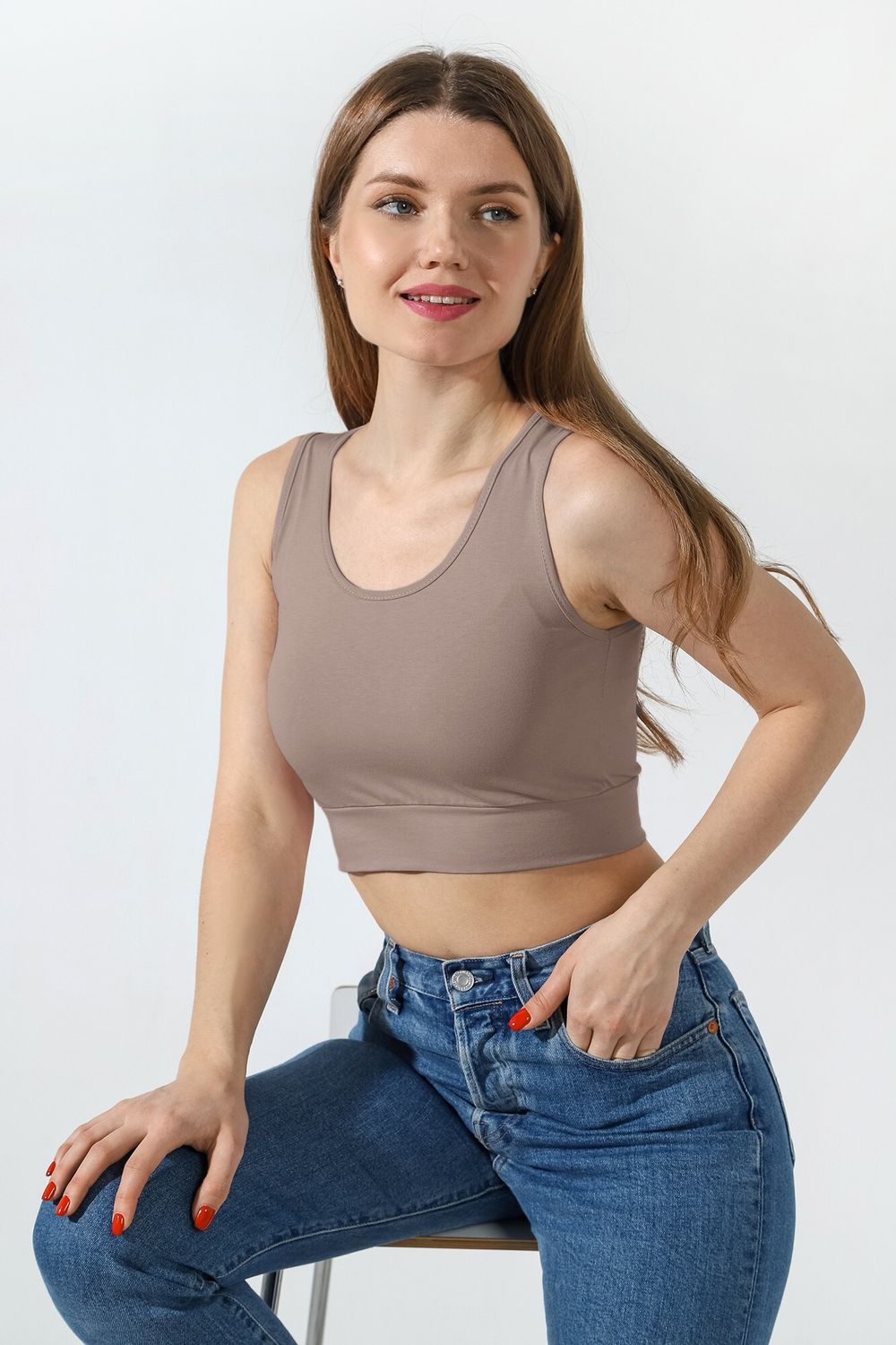 Футболка (топ) Мегаполис-4 Виотекс БЕЖЕВЫЙ