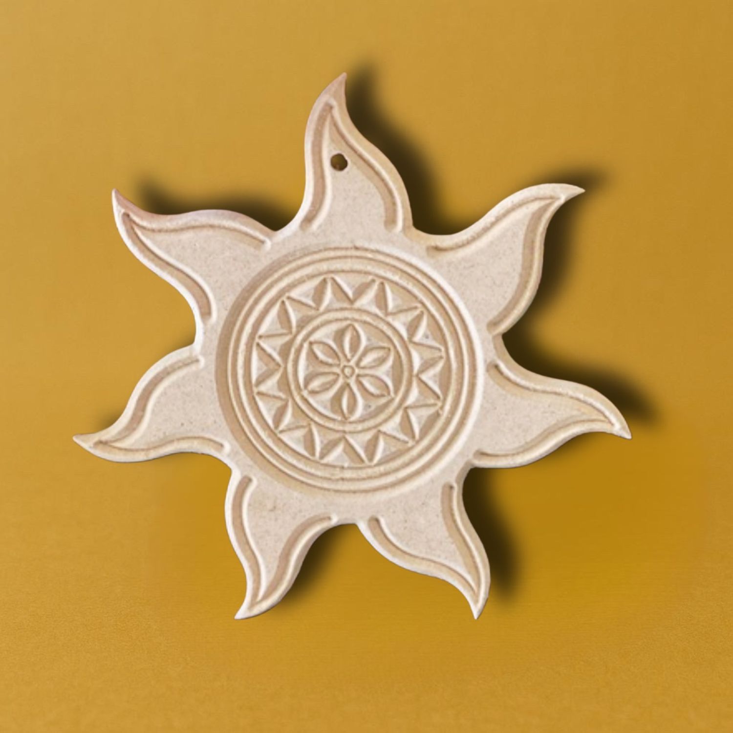 Солнышко в русском стиле , 16*16см , МДФ