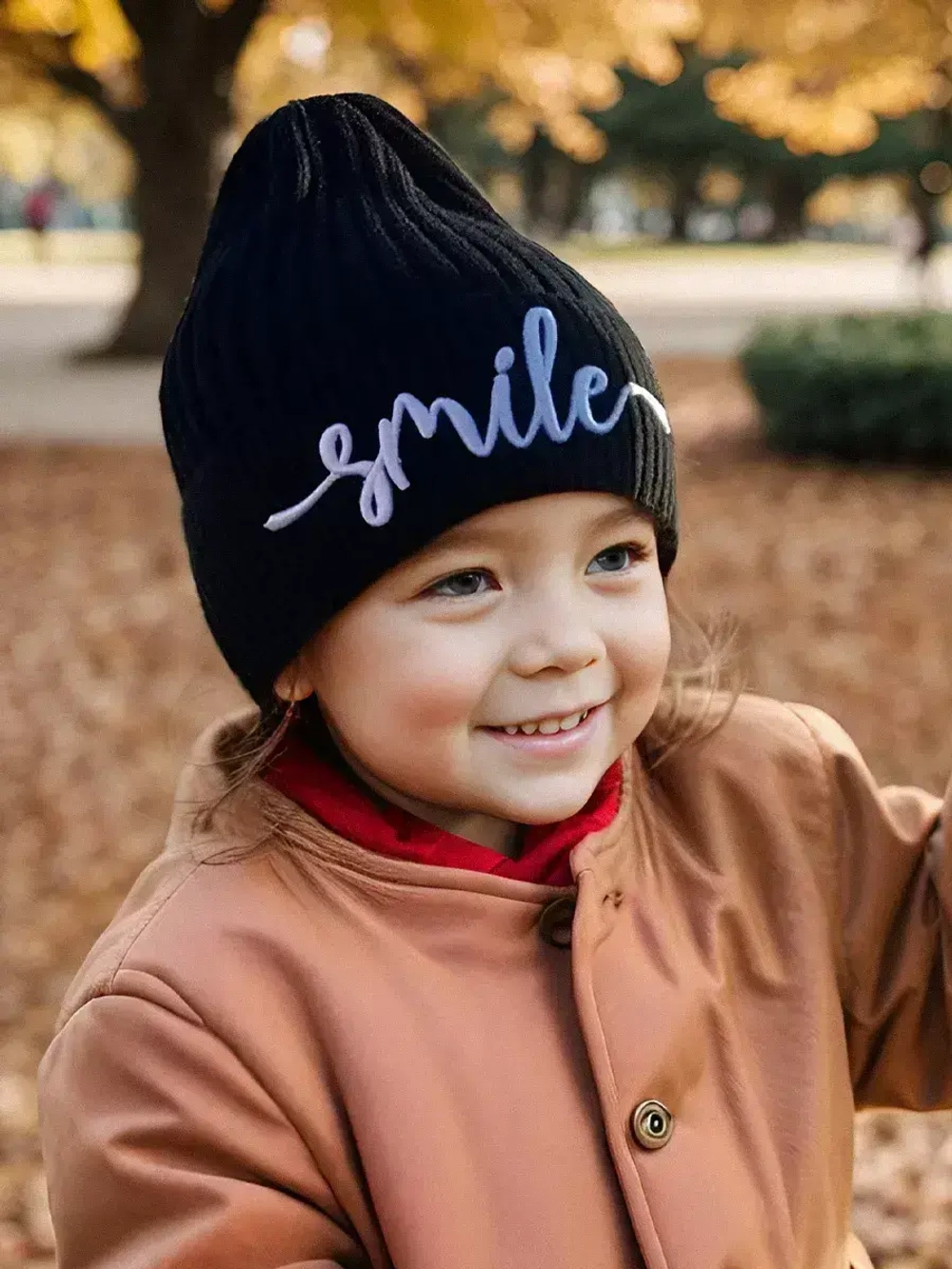 Шапка детская осенняя тыковка