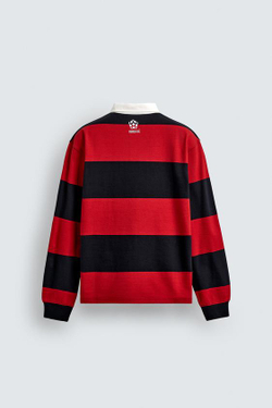 ZARA ПОЛО В ПОЛОСКУ MEXICO 70 FIFA WORLD CUP™ FIFA CLASSICS, КРАСНЫЙ