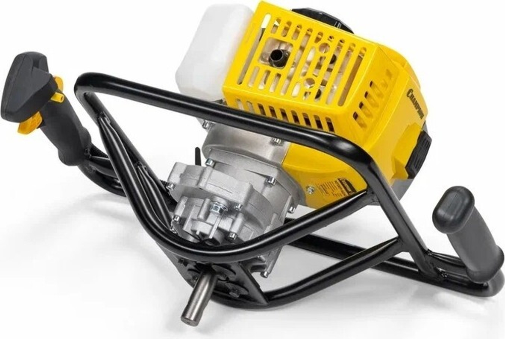 Бензобур CHAMPION AG243 со шнеком