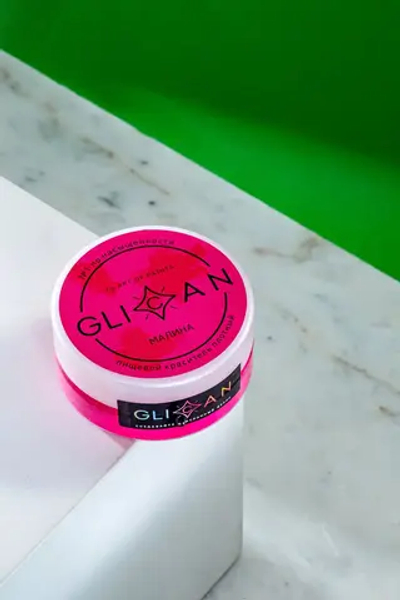 Пищевой краситель "Малина" плотный блестящий, GLICAN Россия 10гр